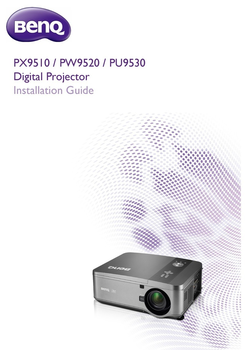 BenQ PX9510 User manual