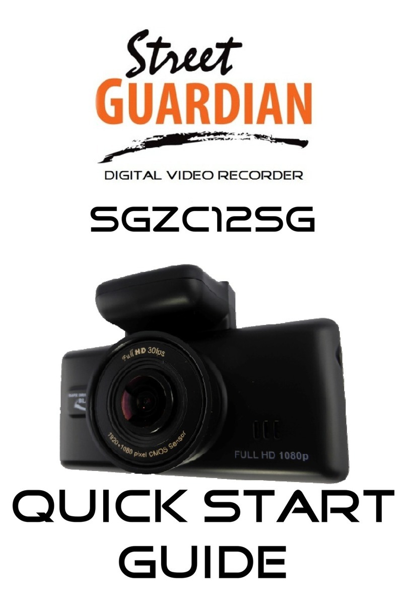 Street Guardian Sgzc12sg User manual Street Guardian Sgzc12sg User manual
