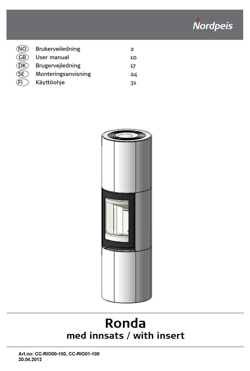 Nordpeis CC-RIO00-100 Ronda User manual