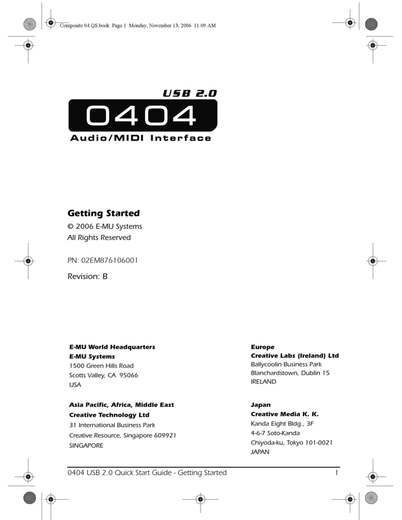 EMU 404 Getting started