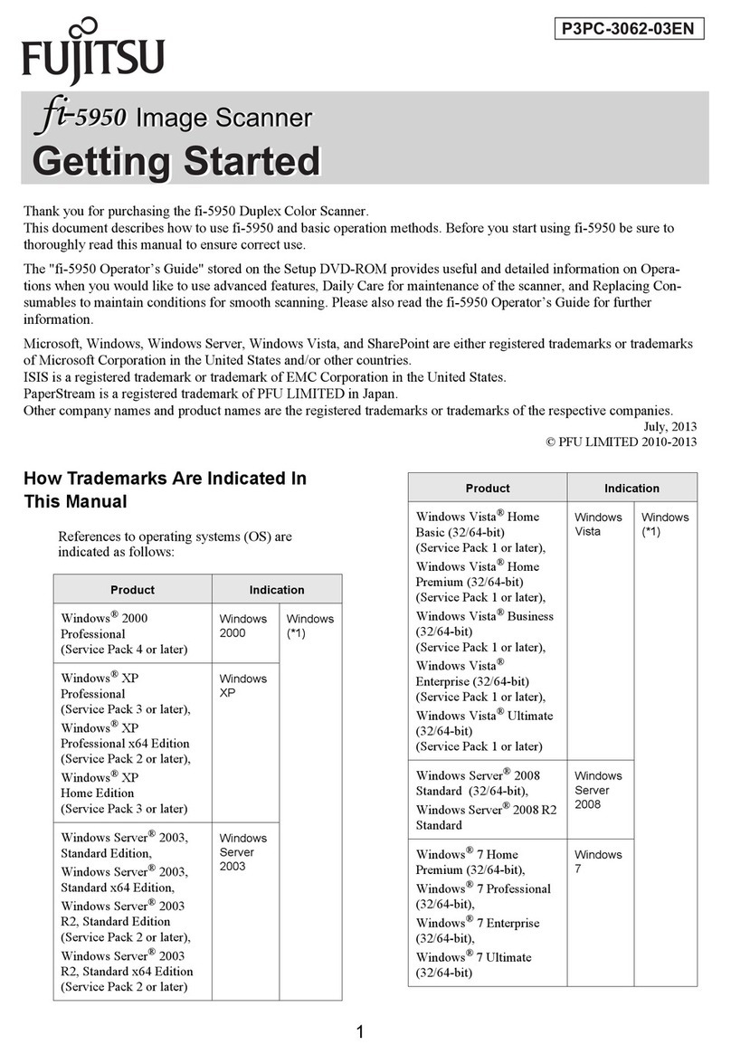 Fujitsu Fujitsu fi-5950 User manual Fujitsu Fujitsu fi-5950 User manual