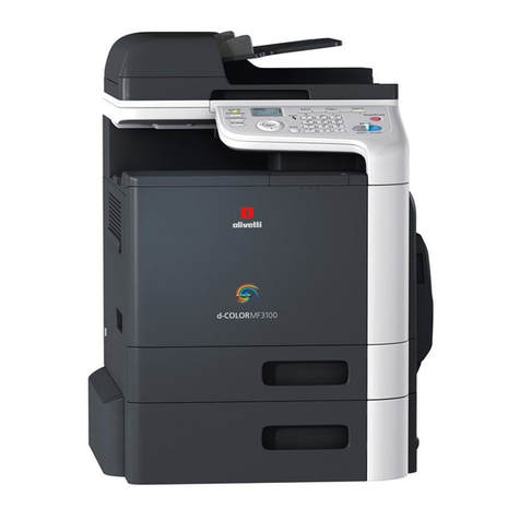 Olivetti d-COLOR MF3100 User manual