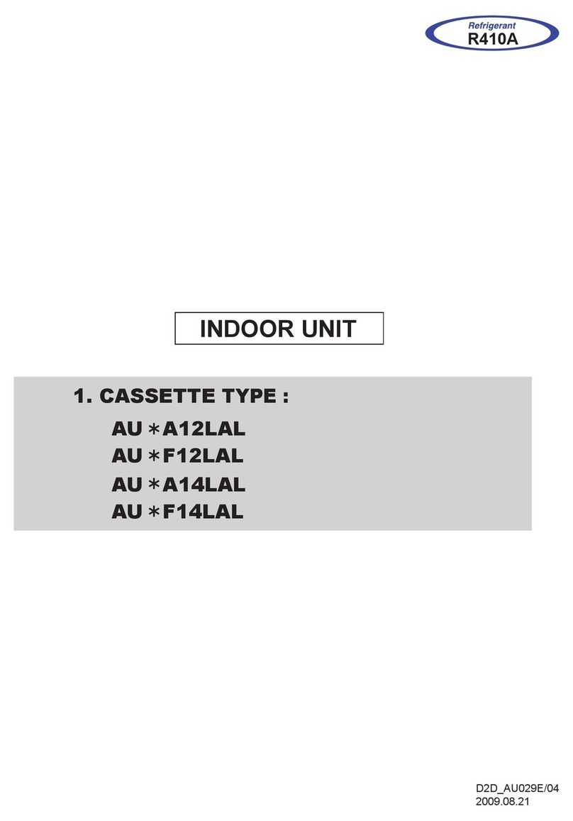 Fujitsu AU Series A12LAL User manual