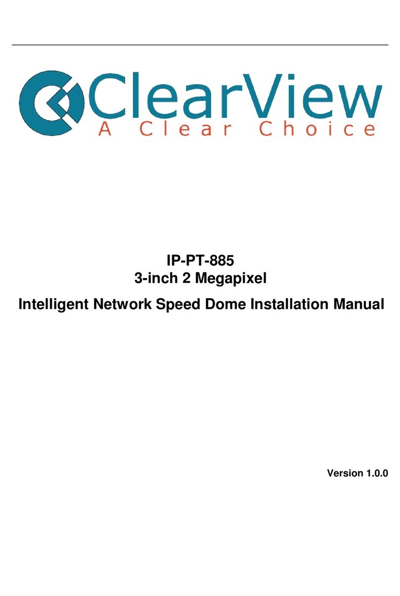 ClearView IP-PT-885 installation manual