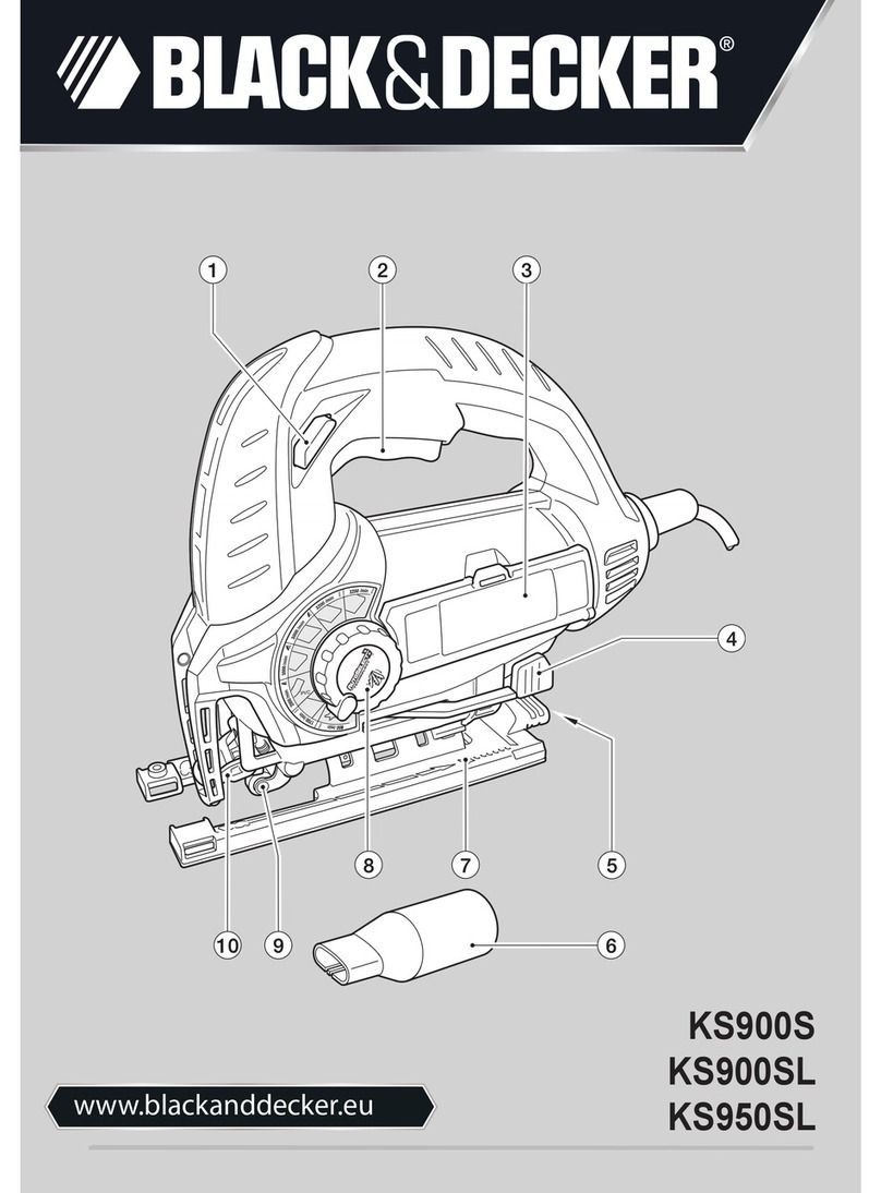 Black & Decker KS900S User manual