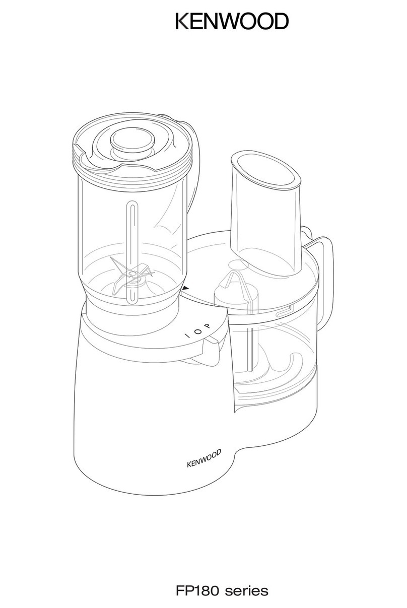 Kenwood FP180 Series User manual