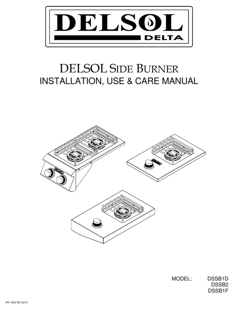 DELSOL DSSB1D Instructions for use