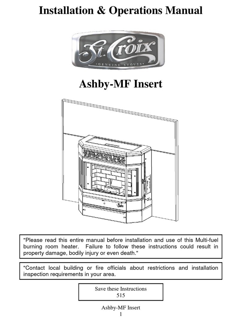 St. Croix Ashby-MF Insert User manual