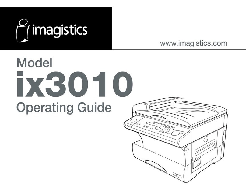 imagistics ix3010 User manual