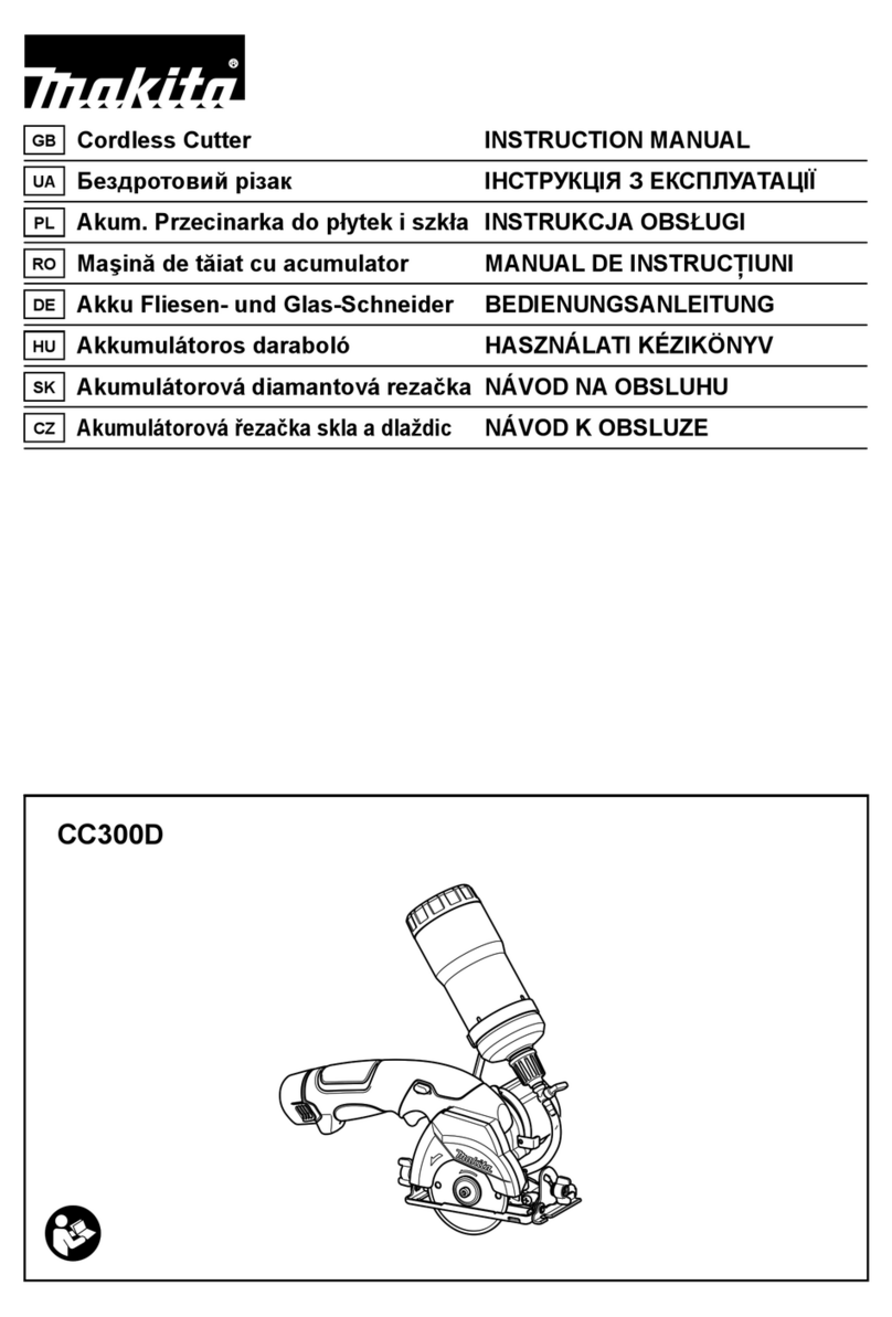 Makita CC300D instruction manual