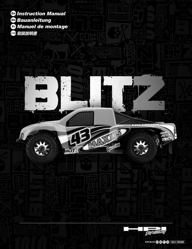 HPI Racing Blitz instruction manual