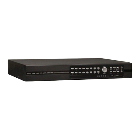 Velleman DVR16H3 User manual