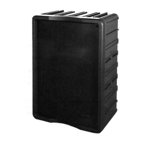 Ramsa WS-A550-K operating instructions