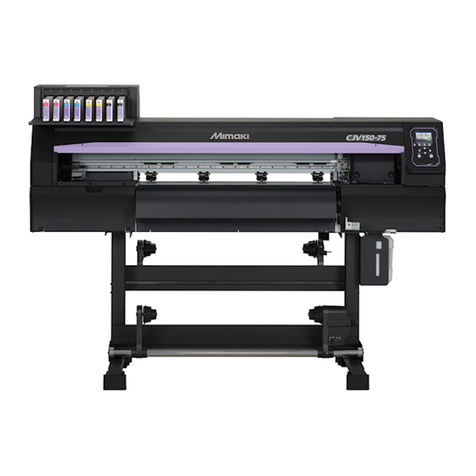MIMAKI CJV150 series Maintenance manual MIMAKI CJV150 series Maintenance manual