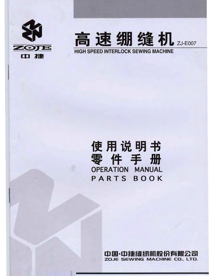 ZOJE ZJ-E007 Operation manual