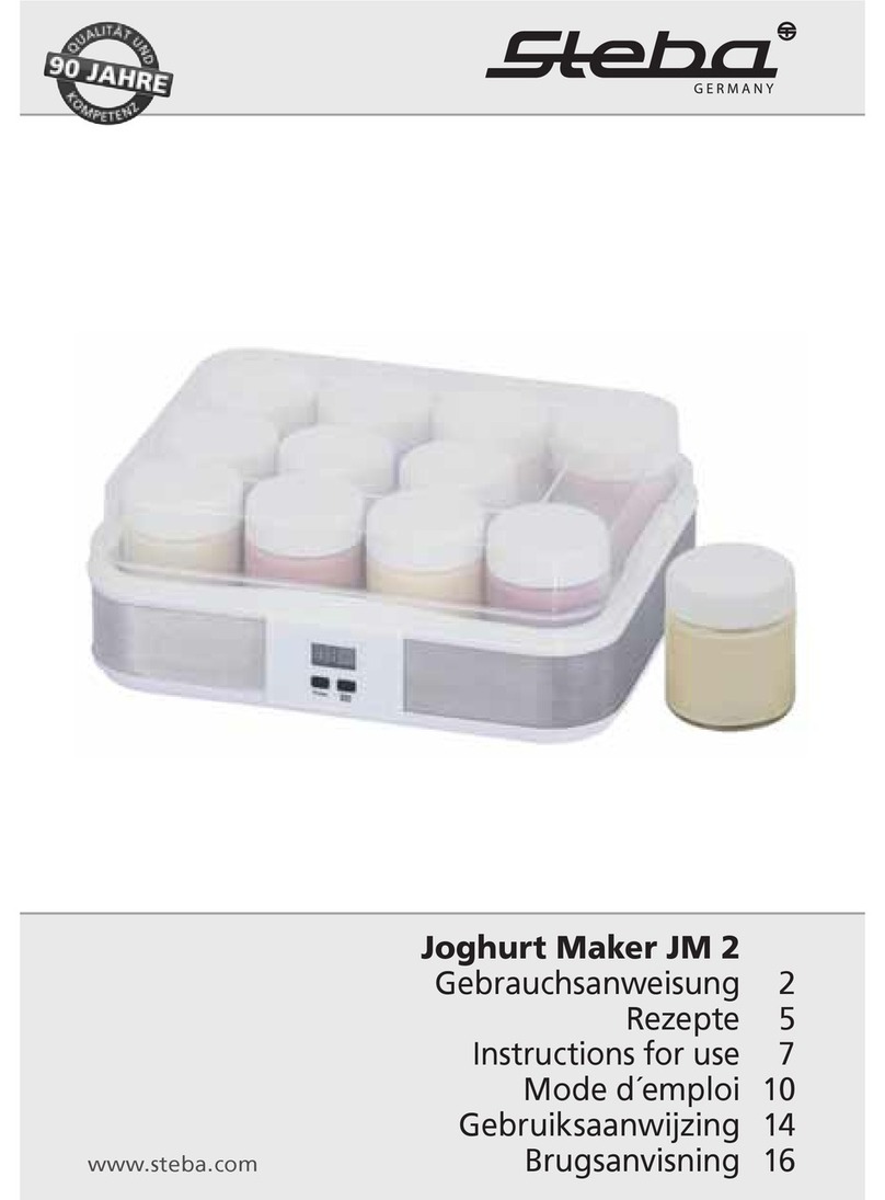 Steba JM 2 Instructions for use