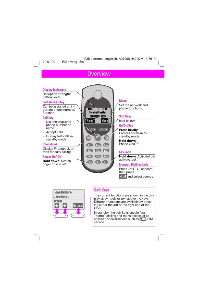 Siemens M35i instruction manual