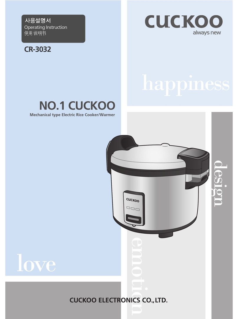 Cuckoo HAPPINESS CR-3032 User manual