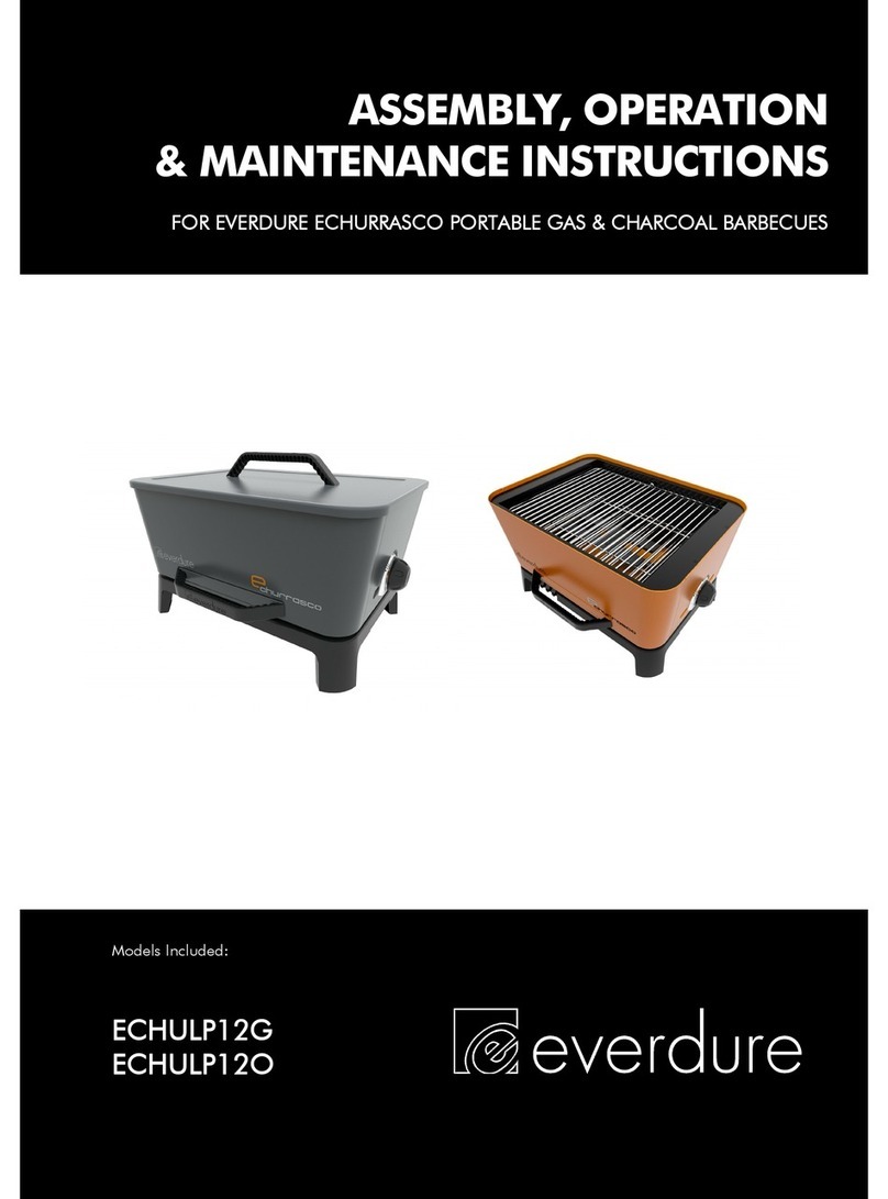 Everdure ECHULP12G Installation instructions Everdure ECHULP12G Installation instructions