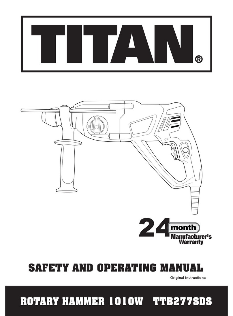 Titan TTB277SDS Installation manual