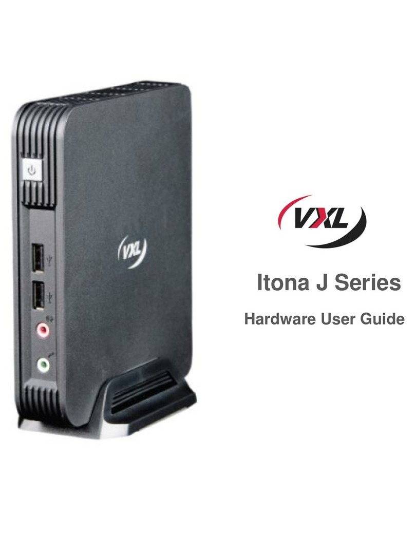 Vxl Itona J Series Hardware user's guide