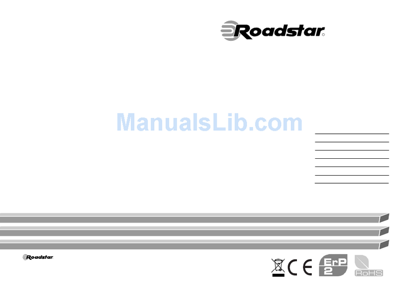 Roadstar RU-295 instruction manual