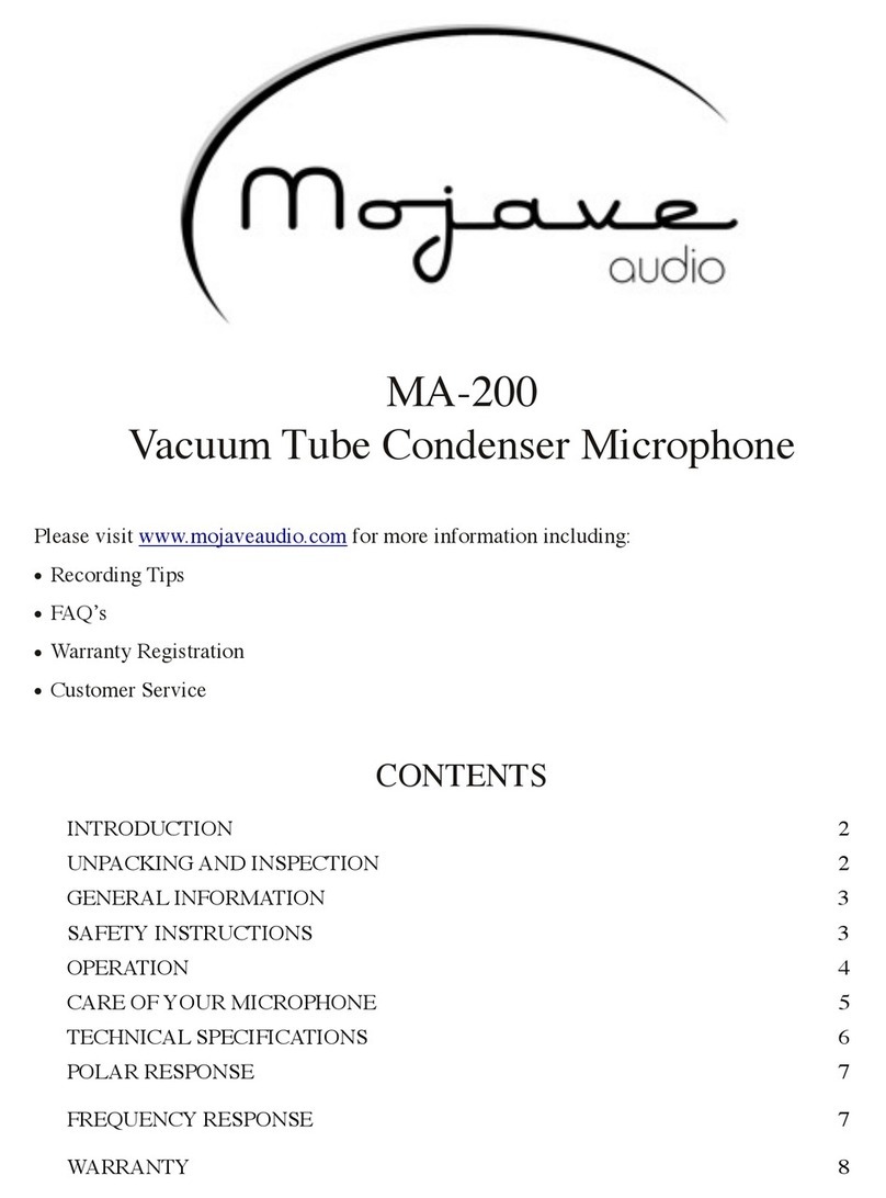 Mojave MA-200 manual