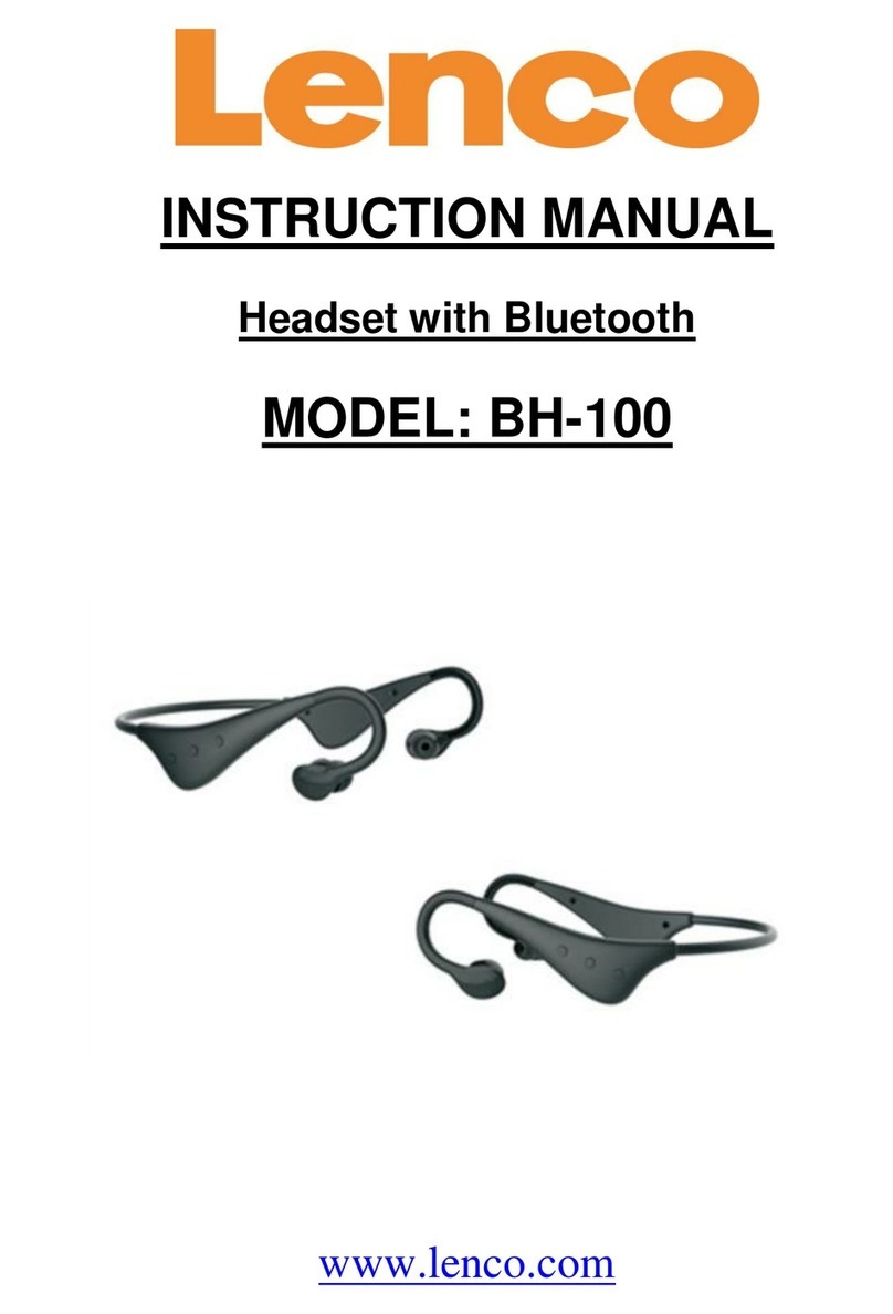 LENCO BH-100 instruction manual