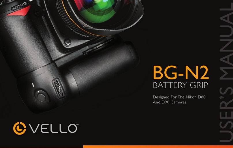 Vello BG-N2 User manual
