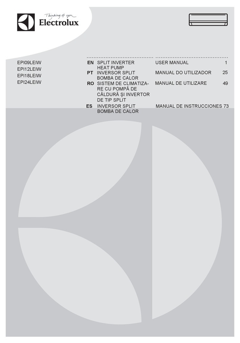 Electrolux EPI09LEIW user manual