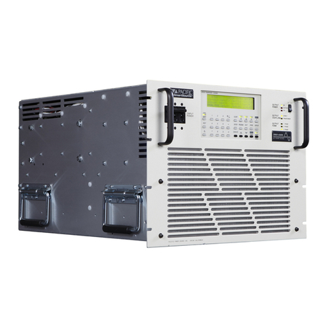 Pacific Power Source ASX series Operation manual
