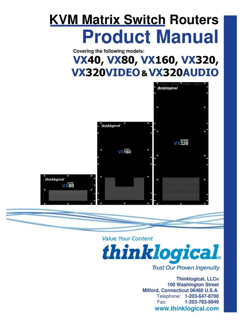 Thinklogical VX40 product manual