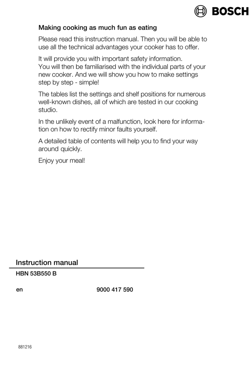 Bosch HBN 53B550 B instruction manual