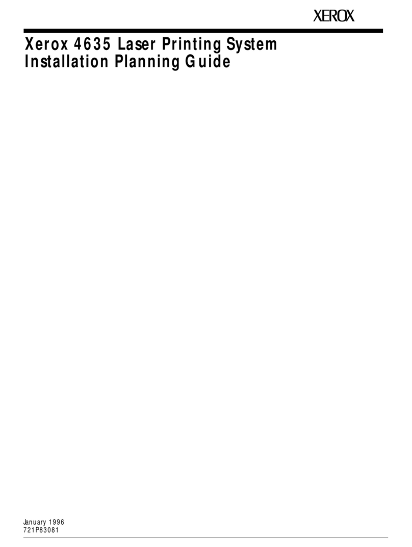 Xerox DocuPrint 4635 Technical manual