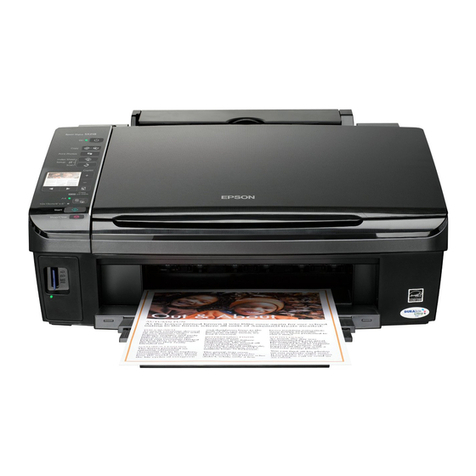 Epson STYLUS SX218 Assembly instructions