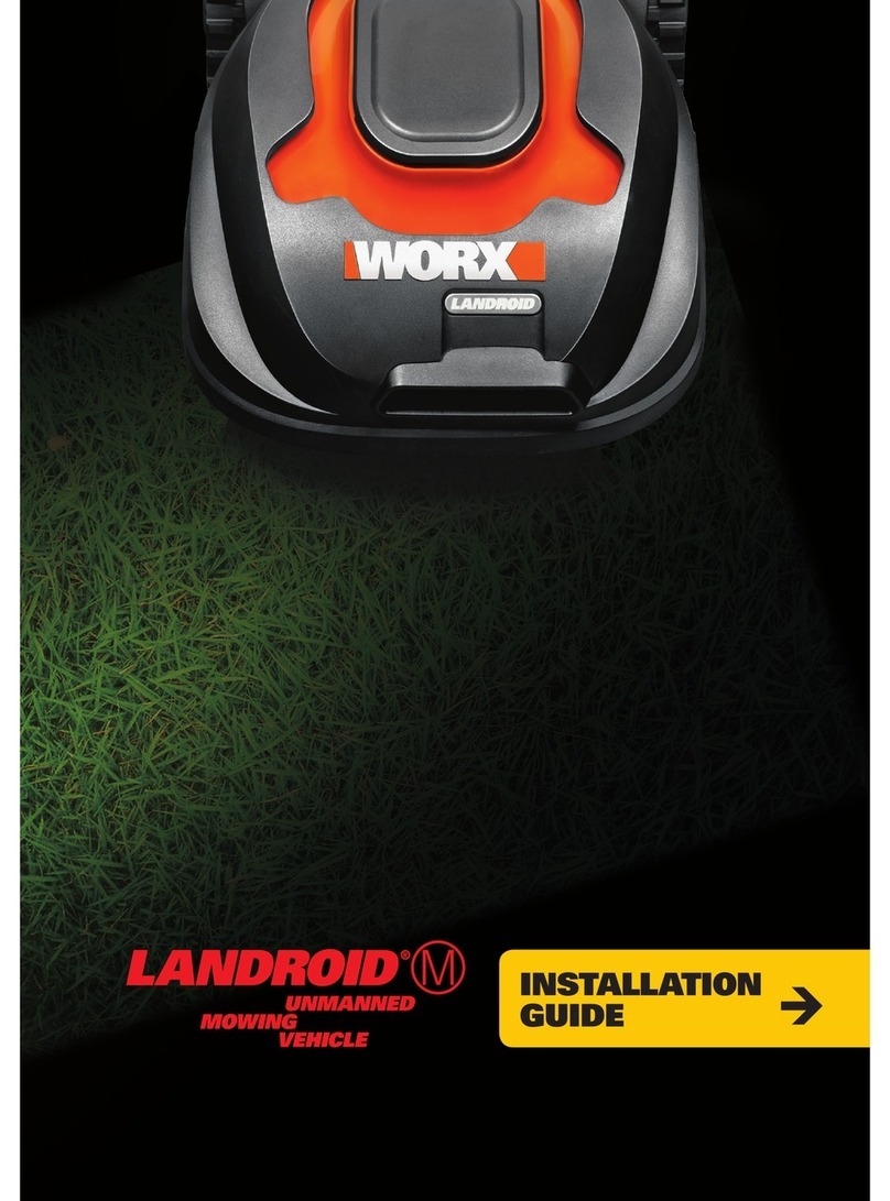 Worx Landroid M User manual Worx Landroid M User manual