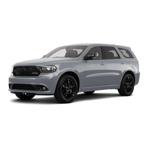 Dodge Durango 2016 User manual Dodge Durango 2016 User manual