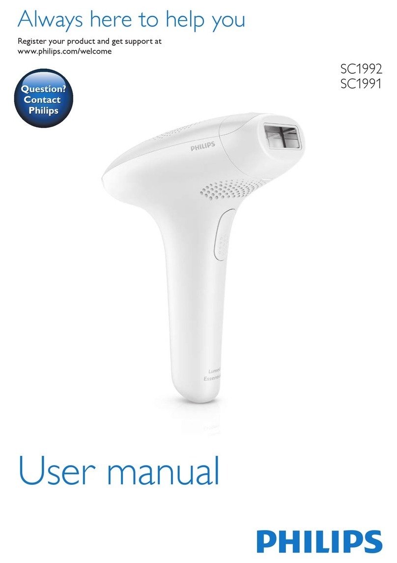 Philips Lumea SC1992 user manual