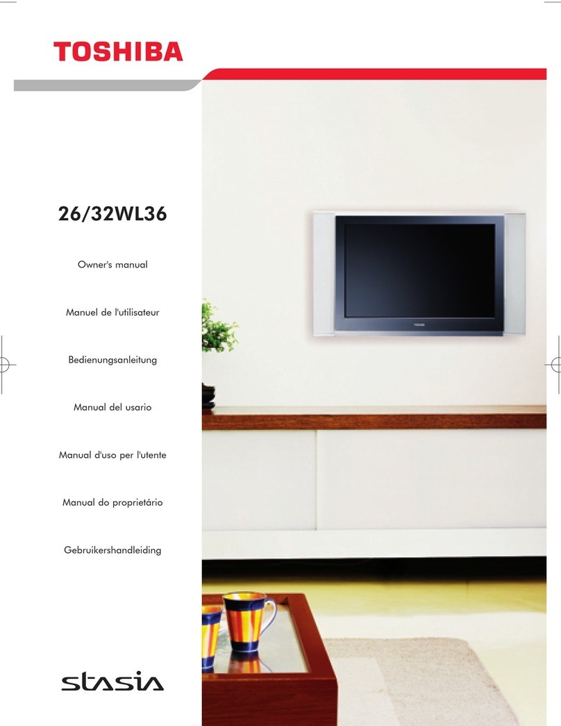 Toshiba 26/32WL36 User manual