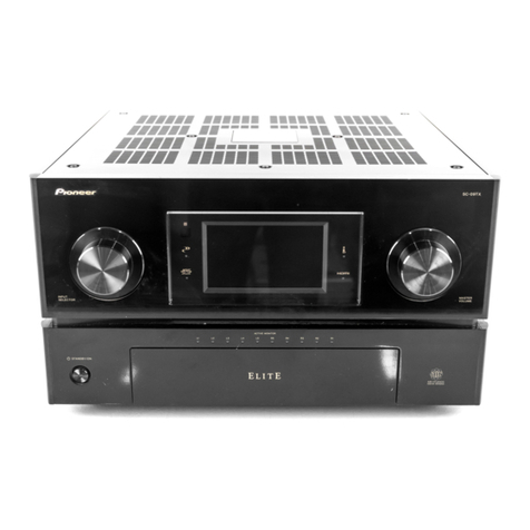 Pioneer SC-09TX - Elite AV Network Receiver Service manual