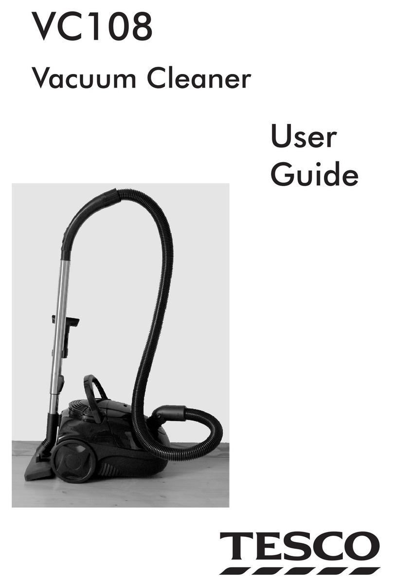 Tesco vc108 User manual