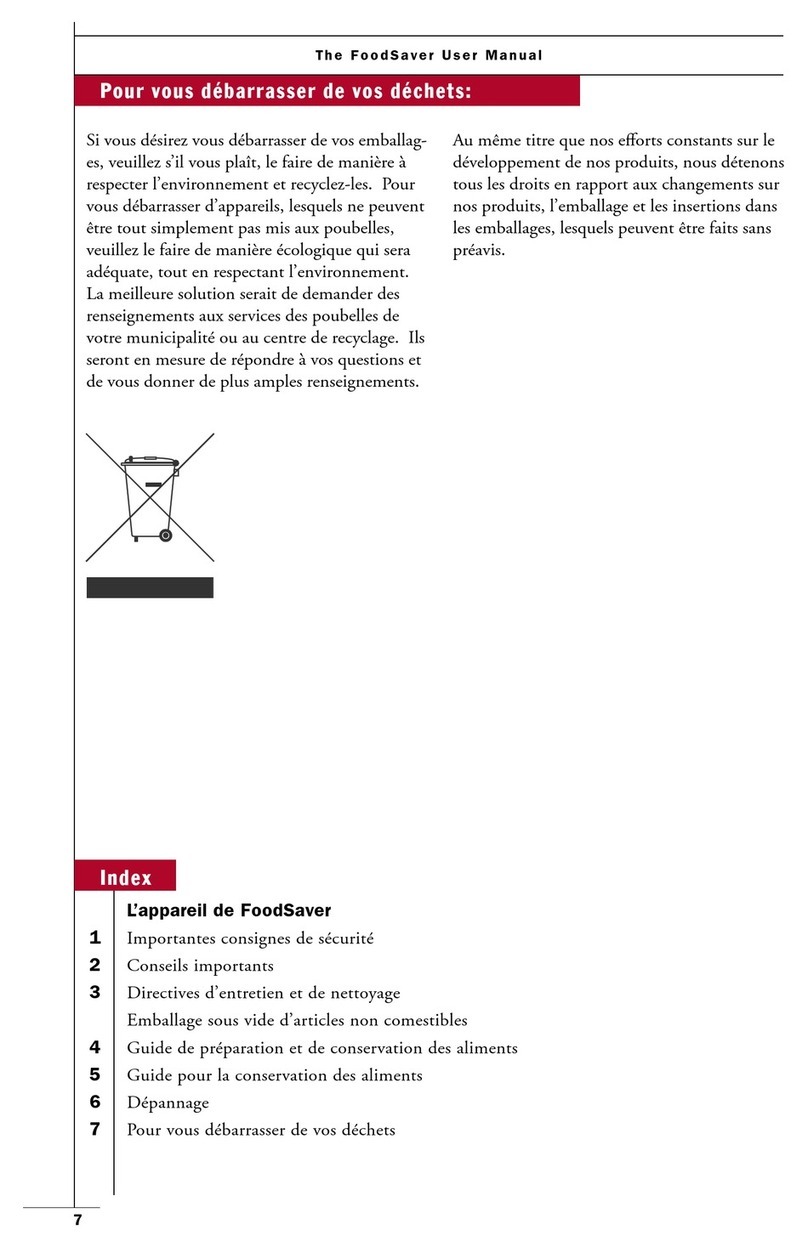 Tilia foodsaver instruction manual