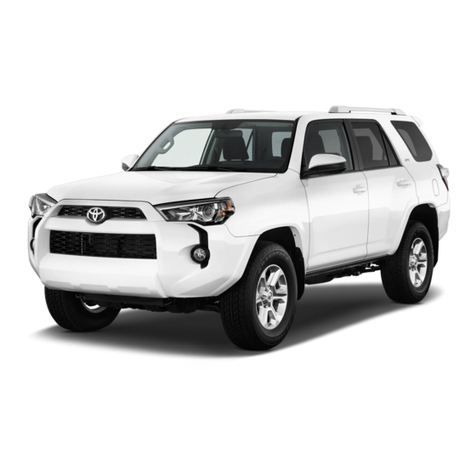 Toyota 4runner 2016 owner's manual