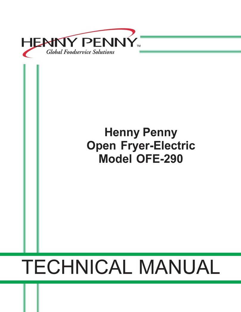 Henny Penny OFE-290 Technical manual
