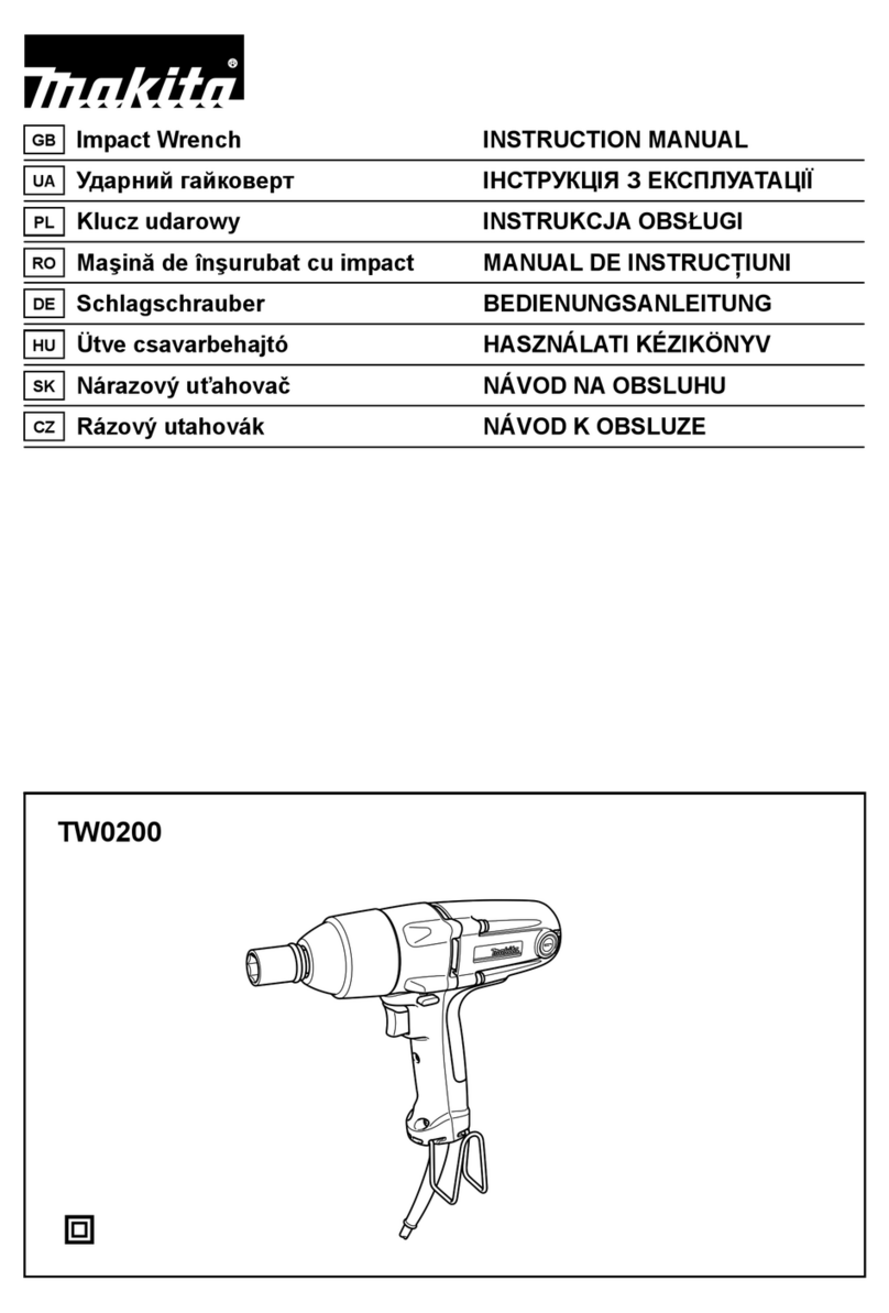 Makita tw0200 User manual