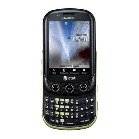 Pantech pursuit II P6010 User manual