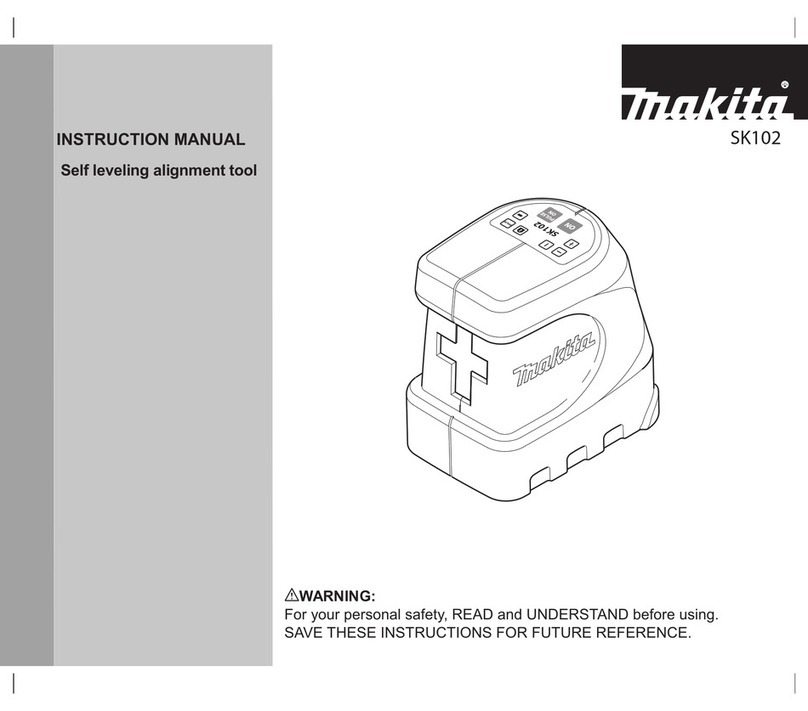 Makita SK102 User manual Makita SK102 User manual