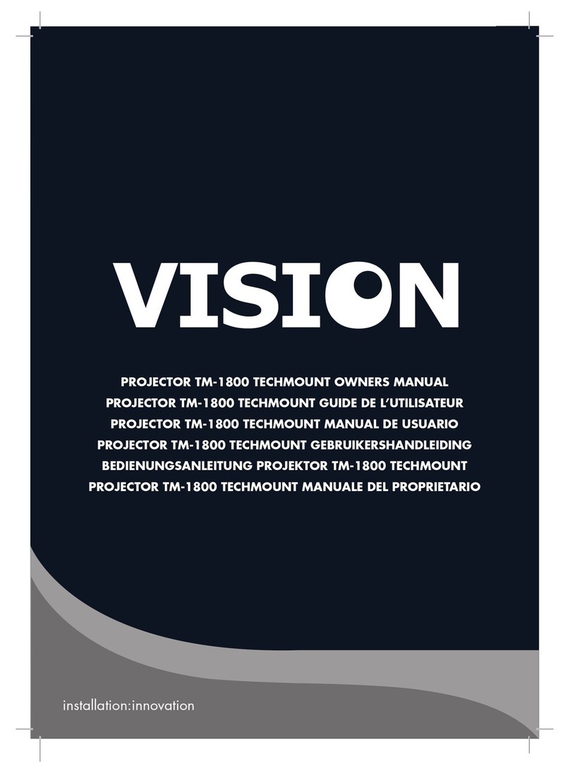 Vision TM-1800 User manual