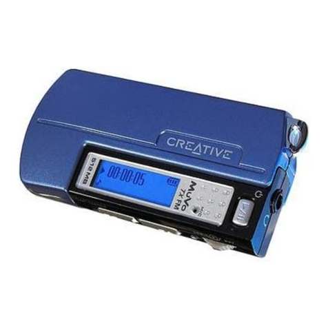 Creative Muvo V200 QSG User manual