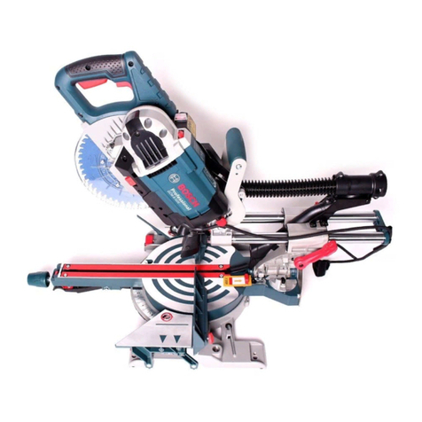 Bosch GCM 8 SDE User manual